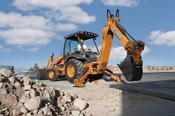 case backhoe loader